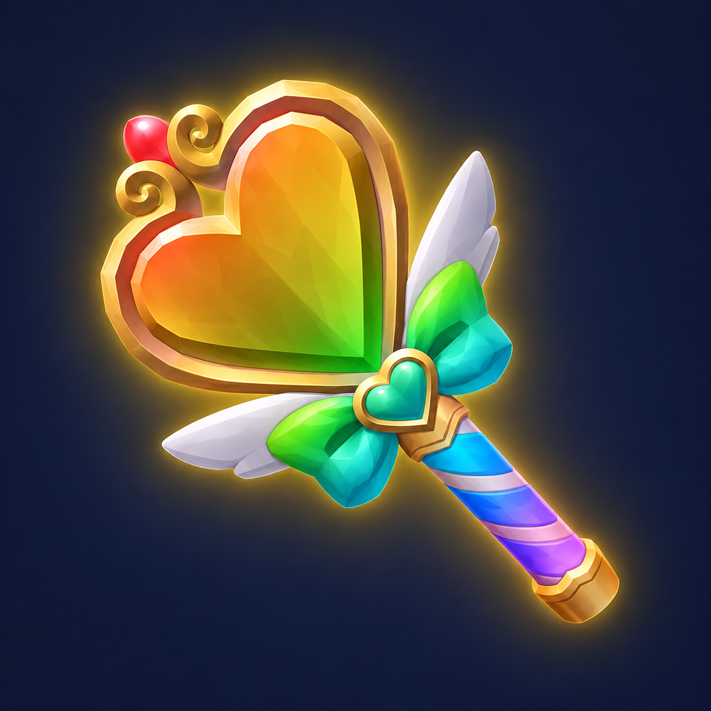 Chroma Heart Wand