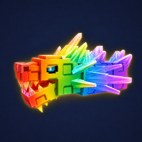 Rainbow Ice Serpent
